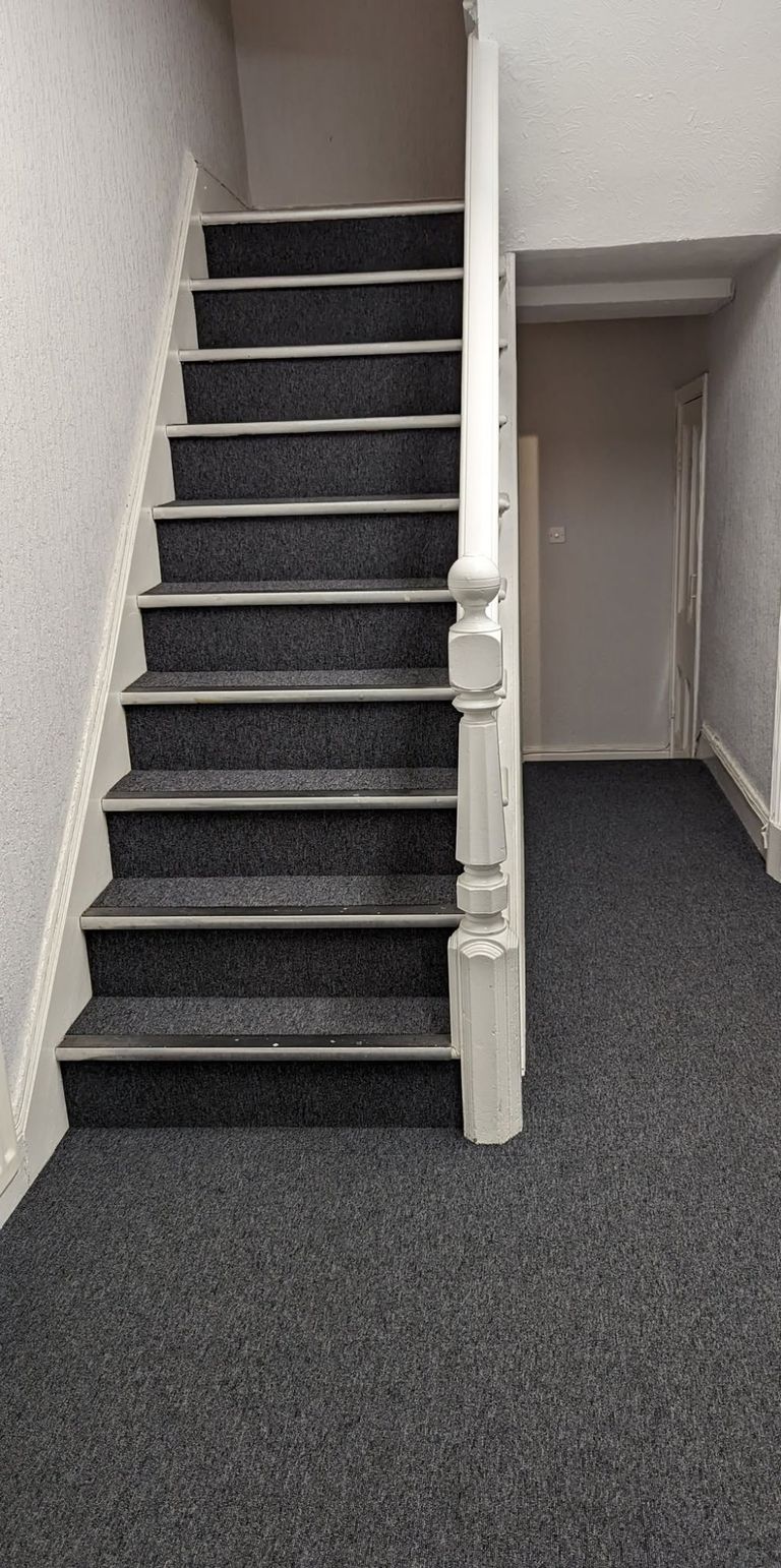 Commercial Carpet Tiles in Offices, Pontypridd Town Centre 